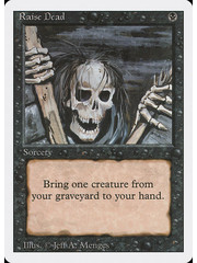Magic: The Gathering Raise Dead (124) Moderately Played