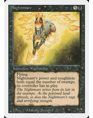Magic: The Gathering Nightmare (120) Moderately Played