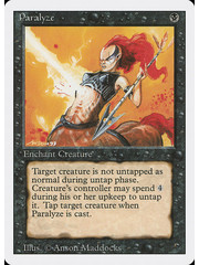 Magic: The Gathering Paralyze (121) Lightly Played