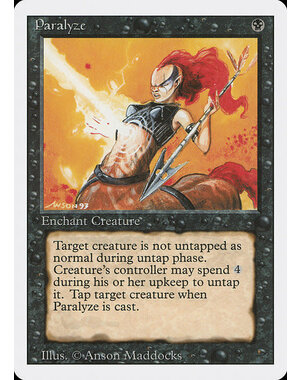 Magic: The Gathering Paralyze (121) Lightly Played