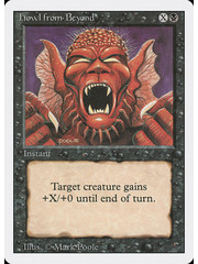 Magic: The Gathering Howl from Beyond (114) Lightly Played