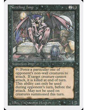Magic: The Gathering Nettling Imp (119) Moderately Played