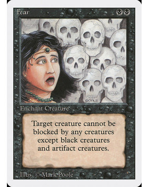 Magic: The Gathering Fear (111) Lightly Played