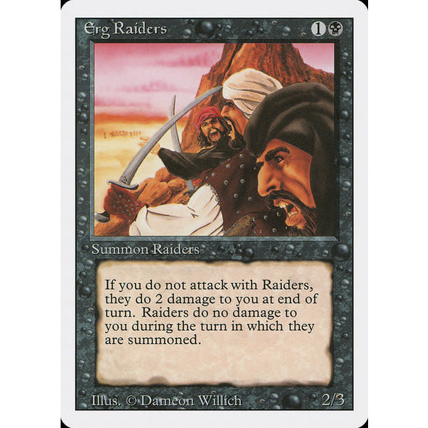 Magic: The Gathering Erg Raiders (109) Lightly Played