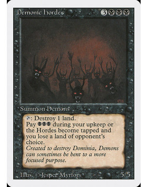 Magic: The Gathering Demonic Hordes (104) Lightly Played