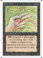 Magic: The Gathering Deathgrip (101) Lightly Played