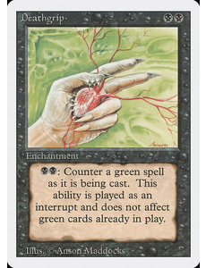 Magic: The Gathering Deathgrip (101) Lightly Played