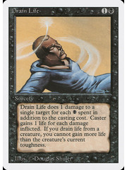 Magic: The Gathering Drain Life (106) Lightly Played