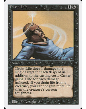 Magic: The Gathering Drain Life (106) Lightly Played