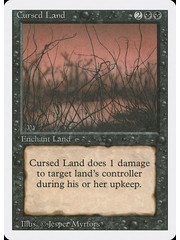 Magic: The Gathering Cursed Land (098) Lightly Played