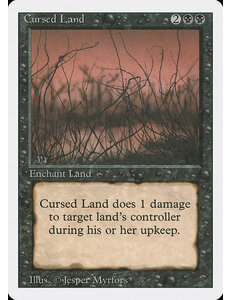 Magic: The Gathering Cursed Land (098) Lightly Played