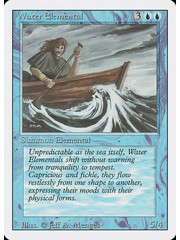 Magic: The Gathering Water Elemental (092) Lightly Played