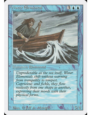 Magic: The Gathering Water Elemental (092) Moderately Played