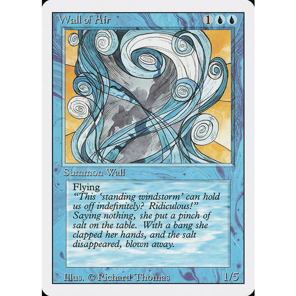 Magic: The Gathering Wall of Air (090) Lightly Played