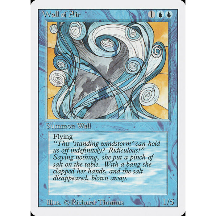 Magic: The Gathering Wall of Air (090) Lightly Played