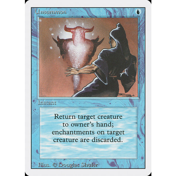 Magic: The Gathering Unsummon (087) Moderately Played