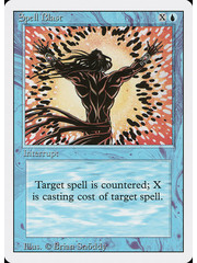 Magic: The Gathering Spell Blast (082) Moderately Played