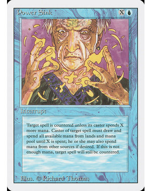 Magic: The Gathering Power Sink (074) Moderately Played