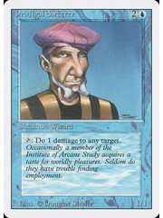Magic: The Gathering Prodigal Sorcerer (075) Moderately Played