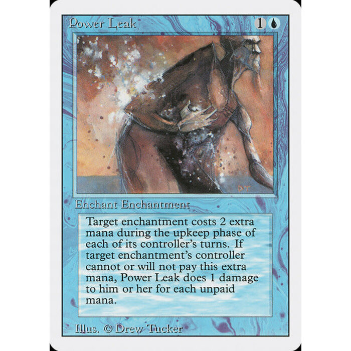 Magic: The Gathering Power Leak (073) Lightly Played