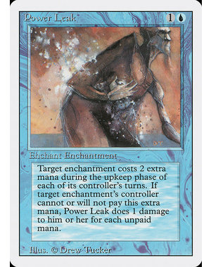 Magic: The Gathering Power Leak (073) Moderately Played