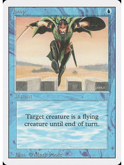 Magic: The Gathering Jump (062) Lightly Played