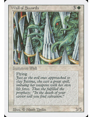 Magic: The Gathering Wall of Swords (043) Lightly Played