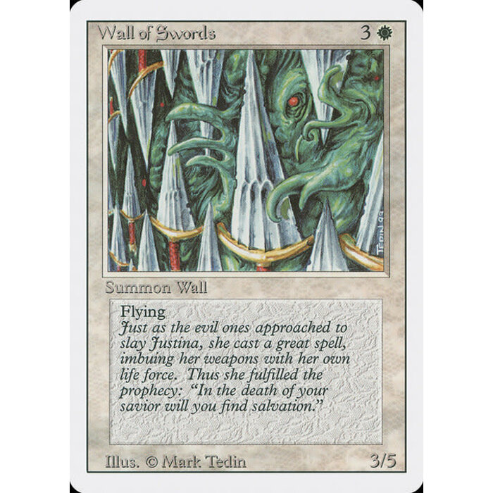 Magic: The Gathering Wall of Swords (043) Lightly Played