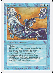 Magic: The Gathering Air Elemental (047) Lightly Played