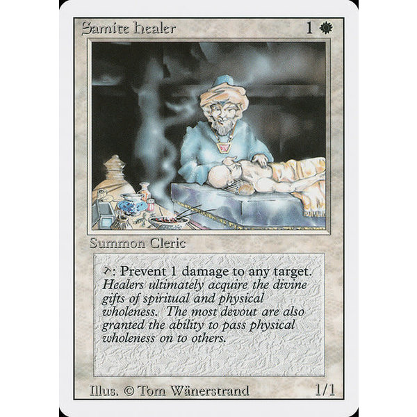 Magic: The Gathering Samite Healer (038) Lightly Played