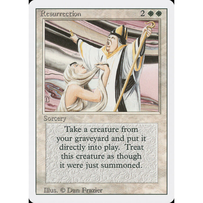 Magic: The Gathering Resurrection (034) Lightly Played