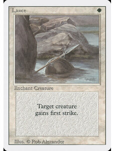 Magic: The Gathering Lance (027) Lightly Played