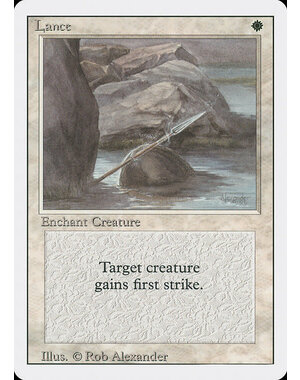 Magic: The Gathering Lance (027) Lightly Played