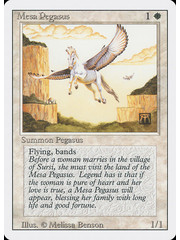 Magic: The Gathering Mesa Pegasus (028) Lightly Played
