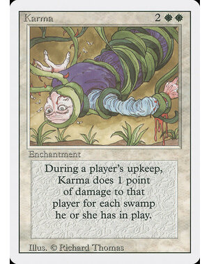 Magic: The Gathering Karma (026) Lightly Played