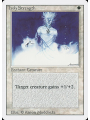 Magic: The Gathering Holy Strength (024) Lightly Played