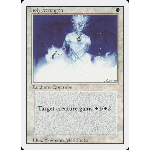 Magic: The Gathering Holy Strength (024) Lightly Played