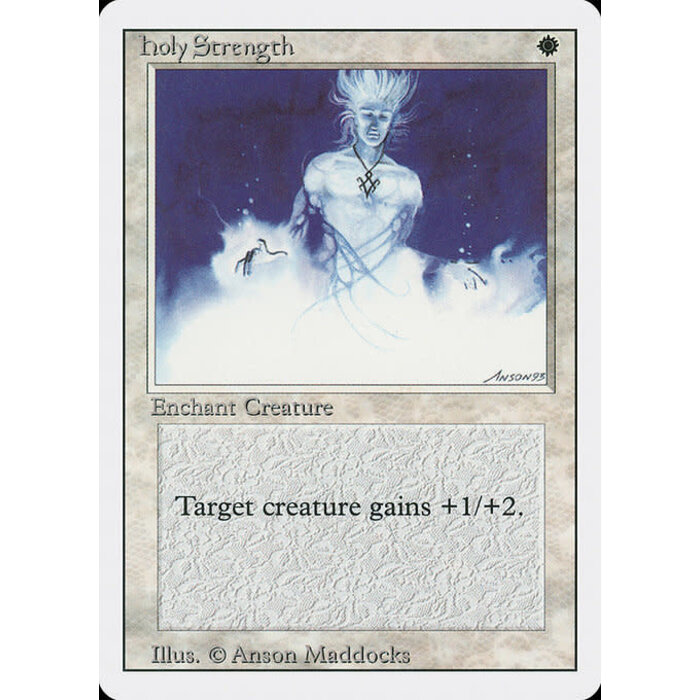Magic: The Gathering Holy Strength (024) Lightly Played