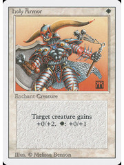 Magic: The Gathering Holy Armor (023) Lightly Played