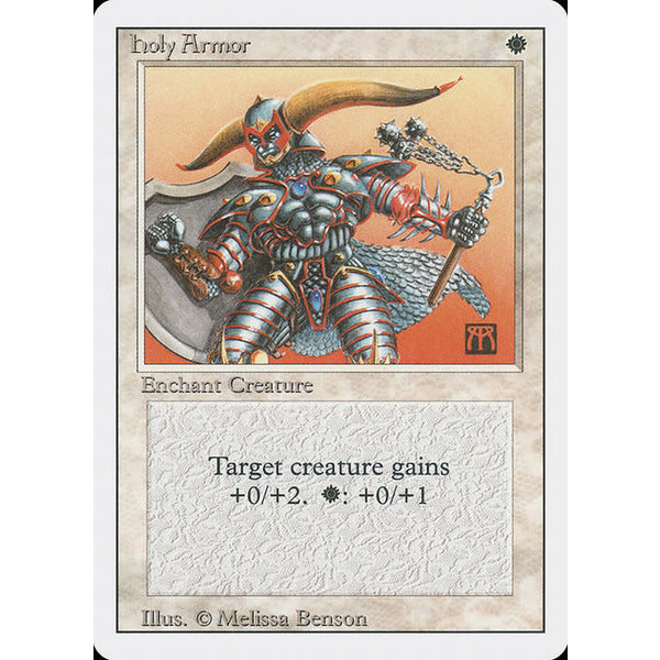 Magic: The Gathering Holy Armor (023) Lightly Played