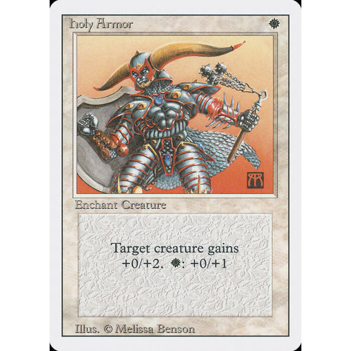 Magic: The Gathering Holy Armor (023) Lightly Played