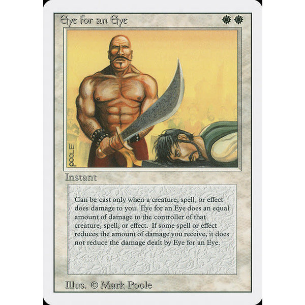 Magic: The Gathering Eye for an Eye (018) Lightly Played
