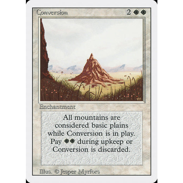 Magic: The Gathering Conversion (014) Moderately Played