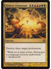 Magic: The Gathering Violent Ultimatum (206) Moderately Played