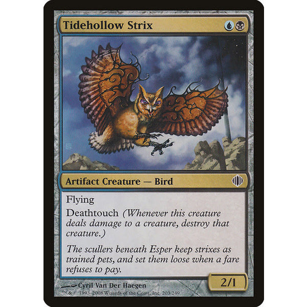 Magic: The Gathering Tidehollow Strix (203) Lightly Played