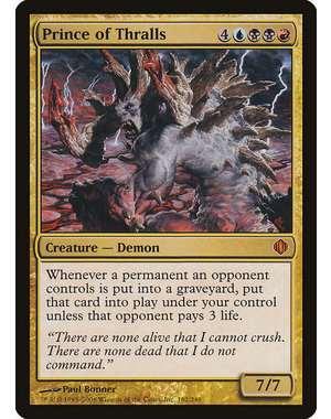 Magic: The Gathering Prince of Thralls (182) Lightly Played - Japanese