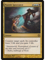 Magic: The Gathering Punish Ignorance (183) Moderately Played Foil