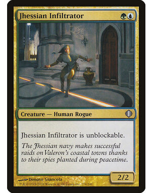 Magic: The Gathering Jhessian Infiltrator (174) Lightly Played