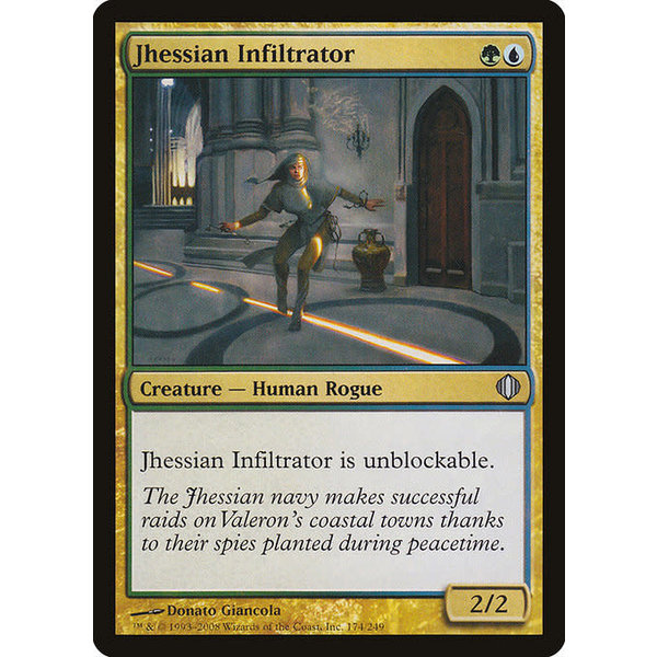 Magic: The Gathering Jhessian Infiltrator (174) Lightly Played