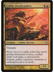 Magic: The Gathering Goblin Deathraiders (169) Lightly Played Foil